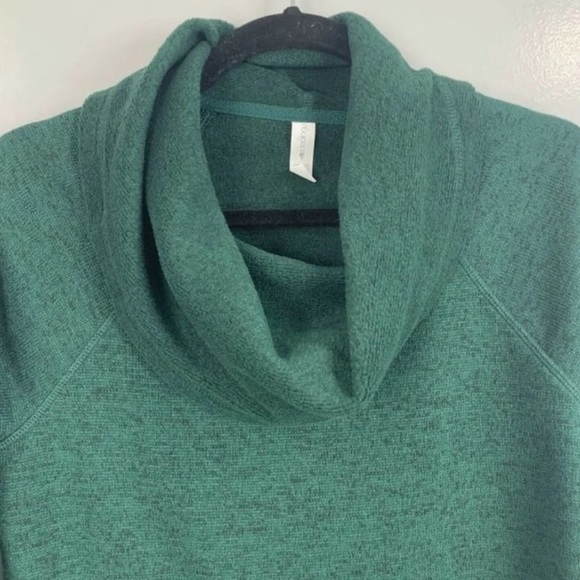 NEW Ideology Green Cowl Neck Sweater - Picture 4 of 5